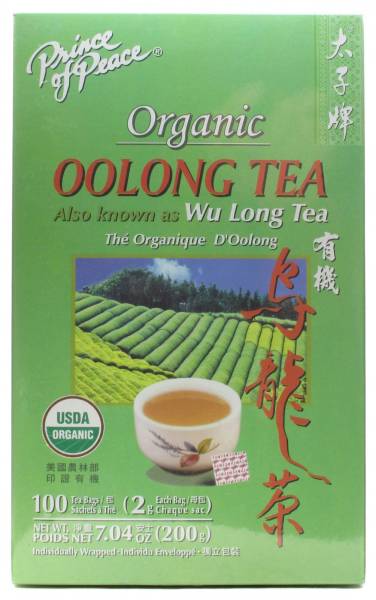 Prince Of Peace - Prince Of Peace Organic Oolong Tea 100 bag (2 Pack)