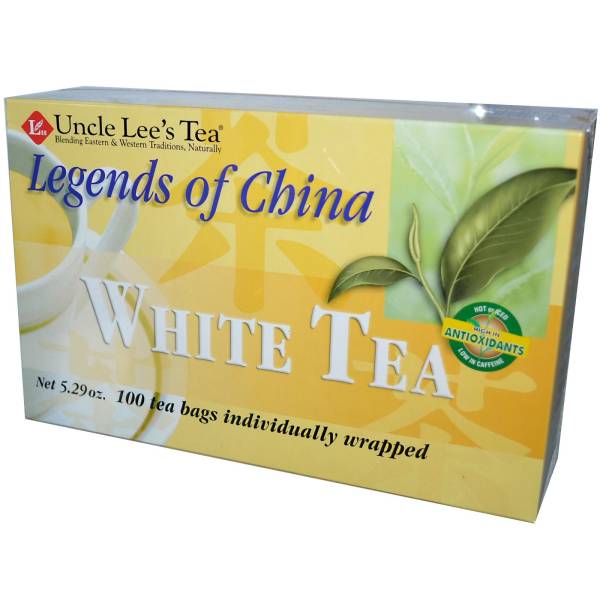 Uncle Lee's Tea - Uncle Lee's Tea Legends of China White Tea 100 bag (2 Pack)