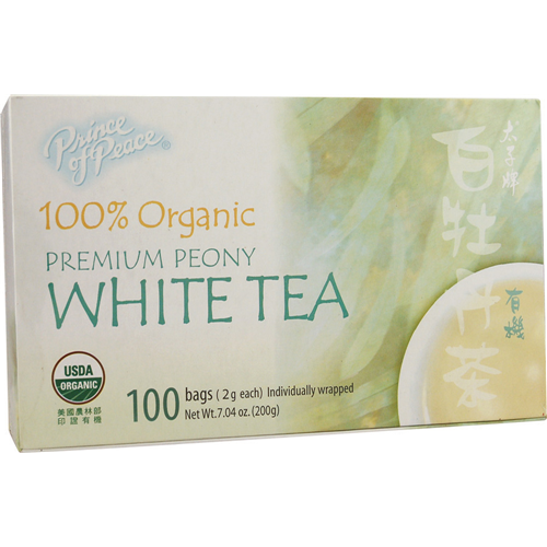 Prince Of Peace - Prince Of Peace Organic White Tea 100 bag (2 Pack)
