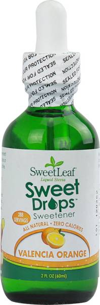 Sweet Leaf - Sweet Leaf Liquid Stevia Valencia Orange 2 oz (2 Pack)