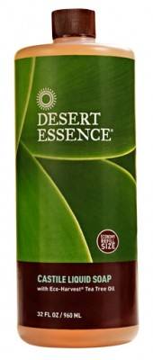 Desert Essence - Desert Essence Tea Tree Liquid Castile Soap 32 oz (2 Pack)