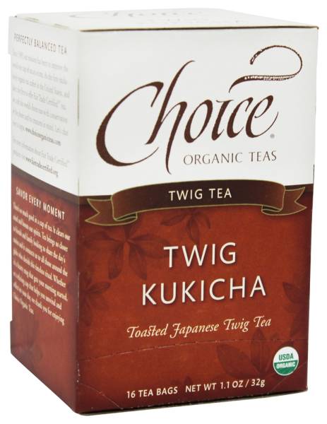 Choice Organic Teas - Choice Organic Teas Twig Kukicha 16 Bags (2 Pack)