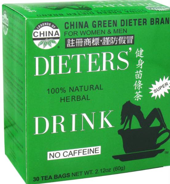 Uncle Lee's Tea - Uncle Lee's Tea Dieters Tea China Green 30 bag (2 Pack)