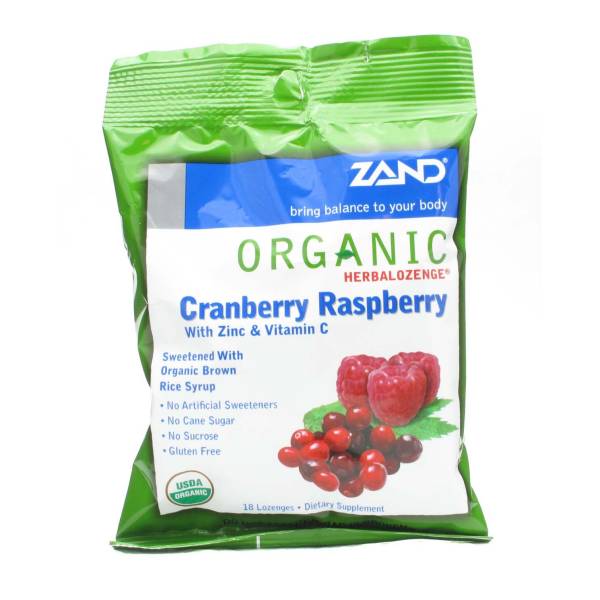 Zand - Zand HerbaLozenge - Organic Cranberry Raspberry 18 loz