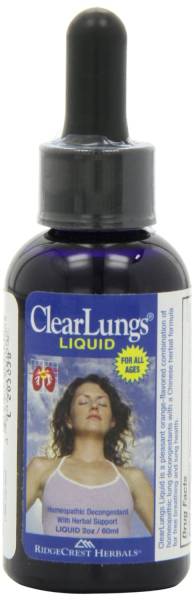 Ridgecrest Herbals - Ridgecrest Herbals ClearLungs Liquid 60 ml