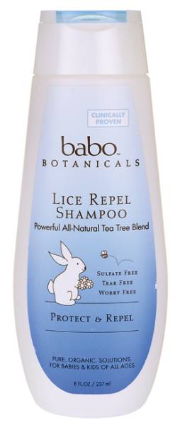 Babo Botanicals - Babo Botanicals Lice Repel Shampoo 8 oz - Rosemary Tea Tree