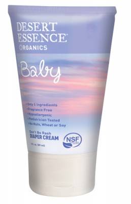Desert Essence - Desert Essence Organics Baby Don't Be Rash Diaper Cream 3 oz
