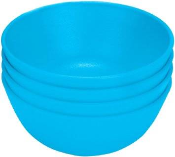 Green Eats - Green Eats Snack Bowl - Blue (4 Pack)
