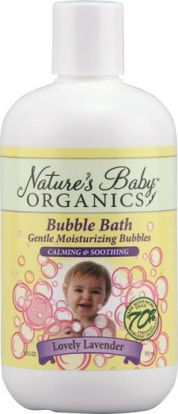 Nature's Baby Organics - Nature's Baby Organics Bubble Bath Lovely Lavender 12 oz
