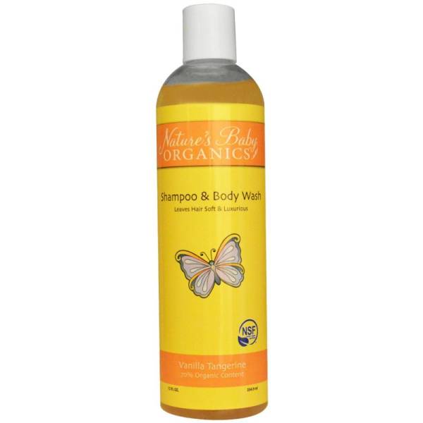 Nature's Baby Organics - Nature's Baby Organics Shampoo & Body Wash Vanilla/Tangerine 12 oz