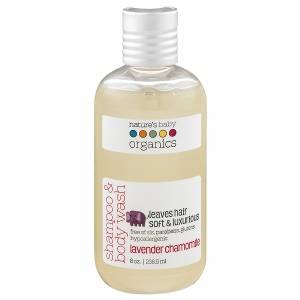 Nature's Baby Organics - Nature's Baby Organics Shampoo and Body Wash All Natural Lavender Chamomile 8 oz