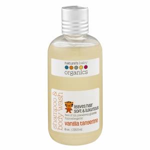 Nature's Baby Organics - Nature's Baby Organics Shampoo and Body Wash All Natural Vanilla Tangerine 8 oz