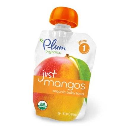Plum Organics - Plum Organics Just Mangoes 3.5 oz (6 Pack)