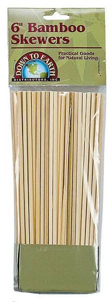BIH Collection - BIH Collection Bamboo Skewers 6" (100 Pack)