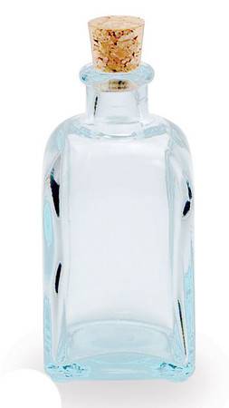 BIH Collection - BIH Collection Recycled Glass Square Bottle 100 cc