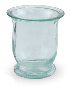 BIH Collection - BIH Collection Recycled Glass Mini Hurricane Candle Holders