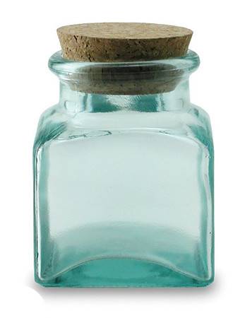 BIH Collection - BIH Collection Recycled Glass Square Jar 250 cc