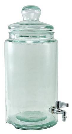 BIH Collection - BIH Collection Recycled Glass Round Glass Dispenser 2 gal