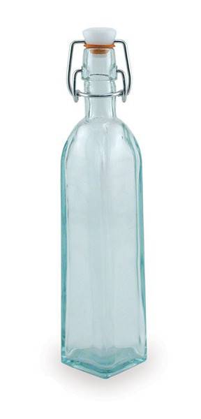 BIH Collection - BIH Collection Recycled Glass Square Bottle with Clamp 120 cc