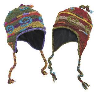 BIH Collection - BIH Collection Nepalese Wool Fancy Hat with Tassles