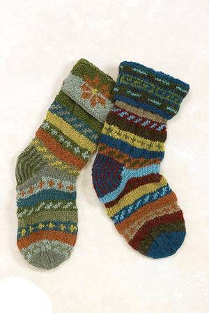 BIH Collection - BIH Collection Nepalese Wool Fold-Down Socks