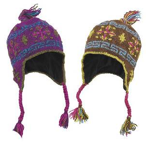 BIH Collection - BIH Collection Nepalese Wool Vajra Earflap Hat