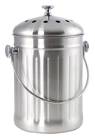 BIH Collection - BIH Collection Stainless Steel Compost Pail