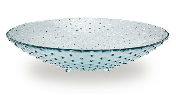 BIH Collection - BIH Collection Recycled Glass Footed Bowl 16"