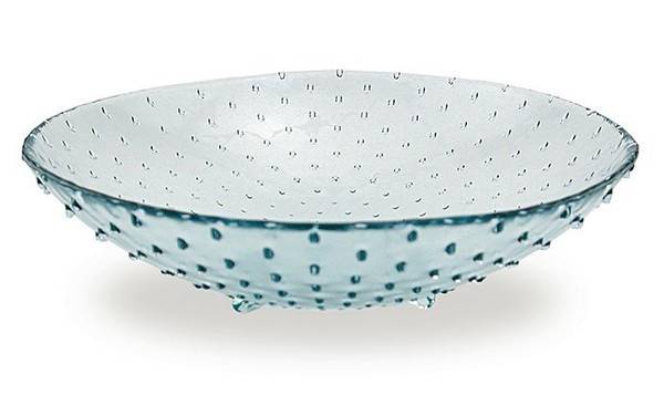 BIH Collection - BIH Collection Recycled Glass Footed Bowl 12"
