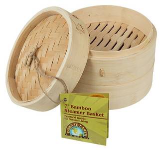 BIH Collection - BIH Collection Bamboo Steamer Basket 7"
