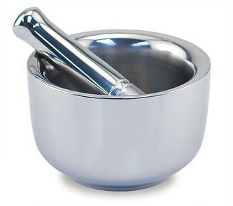 BIH Collection - BIH Collection Mortar & Pestle 2.5" - Stainless Steel