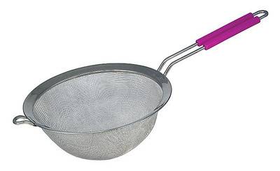 BIH Collection - BIH Collection Mesh Strainer with Silicone Grip Handle 9"