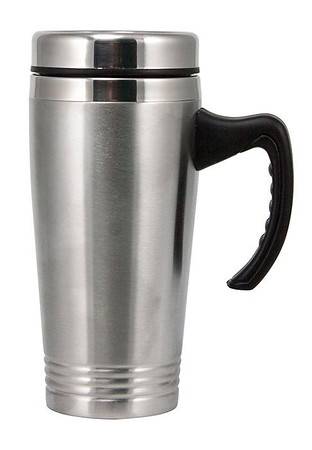 BIH Collection - BIH Collection Stainless Steel Travel Mug with Handle 16 oz