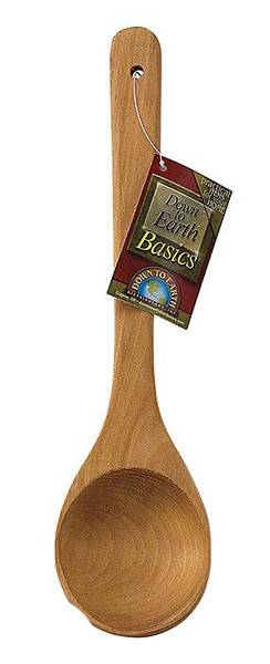 BIH Collection - BIH Collection Hardwood Solid Serving Spoon 12"