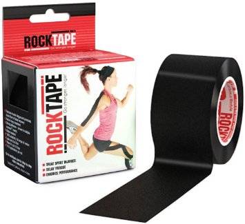 RockTape - RockTape Kinesiology Tape for Athletes Black 2"