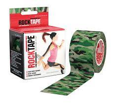 RockTape - RockTape Kinesiology Tape for Athletes Camou Green Wood 2"