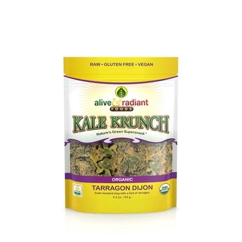 Alive & Radiant Foods - Alive & Radiant Foods Kale Krunch Terragon Dijon 2.2 oz (6 Pack)