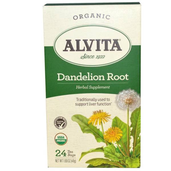 Alvita Teas - Alvita Teas Dandelion Root Tea Organic (24 Bags)