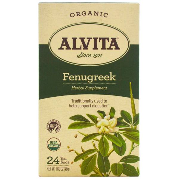 Alvita Teas - Alvita Teas Fenugreek Seed Tea Organic (24 Bags)