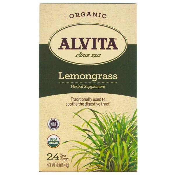 Alvita Teas - Alvita Teas Lemon Grass Tea Organic 24 Bags