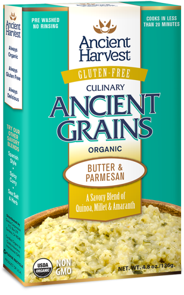 Ancient Harvest - Ancient Harvest Ancient Grains Butter & Parmesan Blend 4.8 oz (6 Pack)
