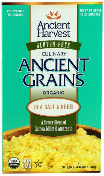Ancient Harvest - Ancient Harvest Ancient Grains Sea Salt & Herb Blend 4.8 oz (6 Pack)