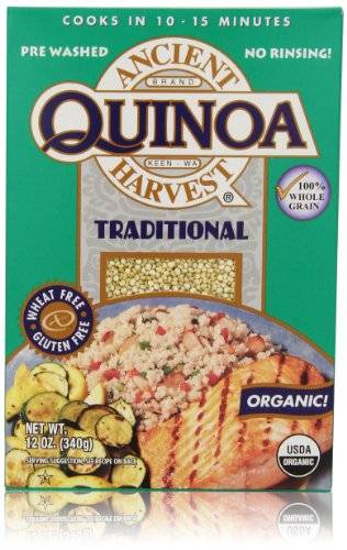 Ancient Harvest - Ancient Harvest Organic White Grains Traditional Quinoa 12 oz (6 Pack)
