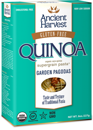 Ancient Harvest - Ancient Harvest Quinoa Pasta Pagodas 8 oz (6 Pack)