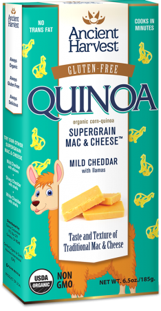 Ancient Harvest - Ancient Harvest Quinoa Supergrain Mac & Cheese Mild Cheddar W/Llama Noodles 6.5 oz  (6 Pack)