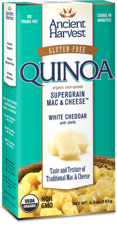 Ancient Harvest - Ancient Harvest Quinoa Supergrain Mac & Cheese White Cheddar W/Shells 6.5 oz (6 Pack)