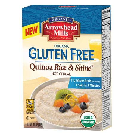 Arrowhead Mills - Arrowhead Mills Organic Gluten Free Quinoa Rice and Shine 14 oz