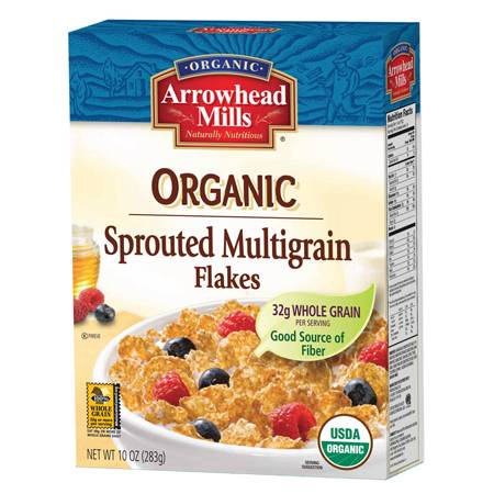 Arrowhead Mills - Arrowhead Mills Organic Sprouted Multigrain Flakes 10 oz