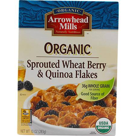 Arrowhead Mills - Arrowhead Mills Organic Sprouted Wheat Berry & Quinoa Flakes 10 oz