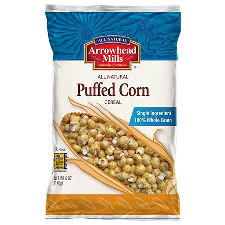 Arrowhead Mills - Arrowhead Mills Puffed Corn Cereal 6 oz
